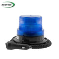 Blue Double Flash Small Strobe Beacon with Magnetic Base | Vision Safe