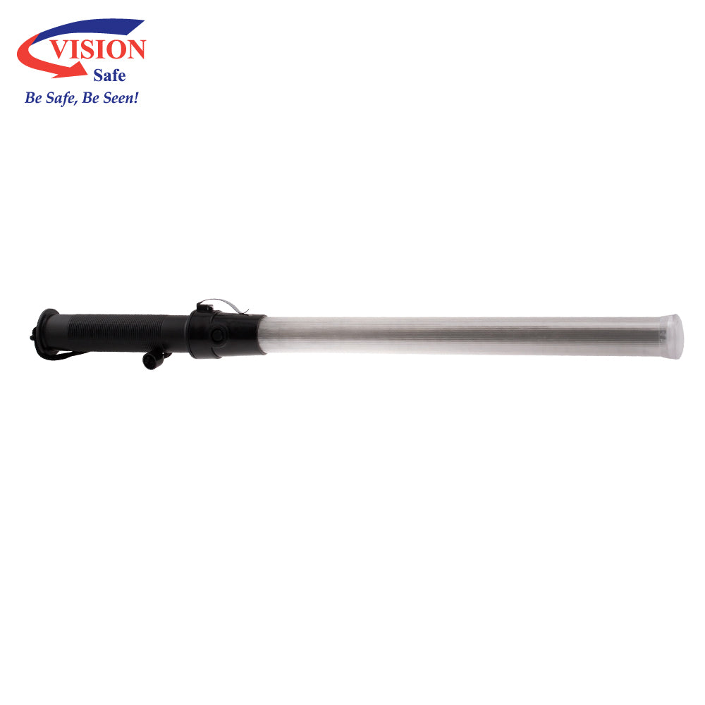 LED Traffic Control Baton - Red, Blue and Green | Vision Safe