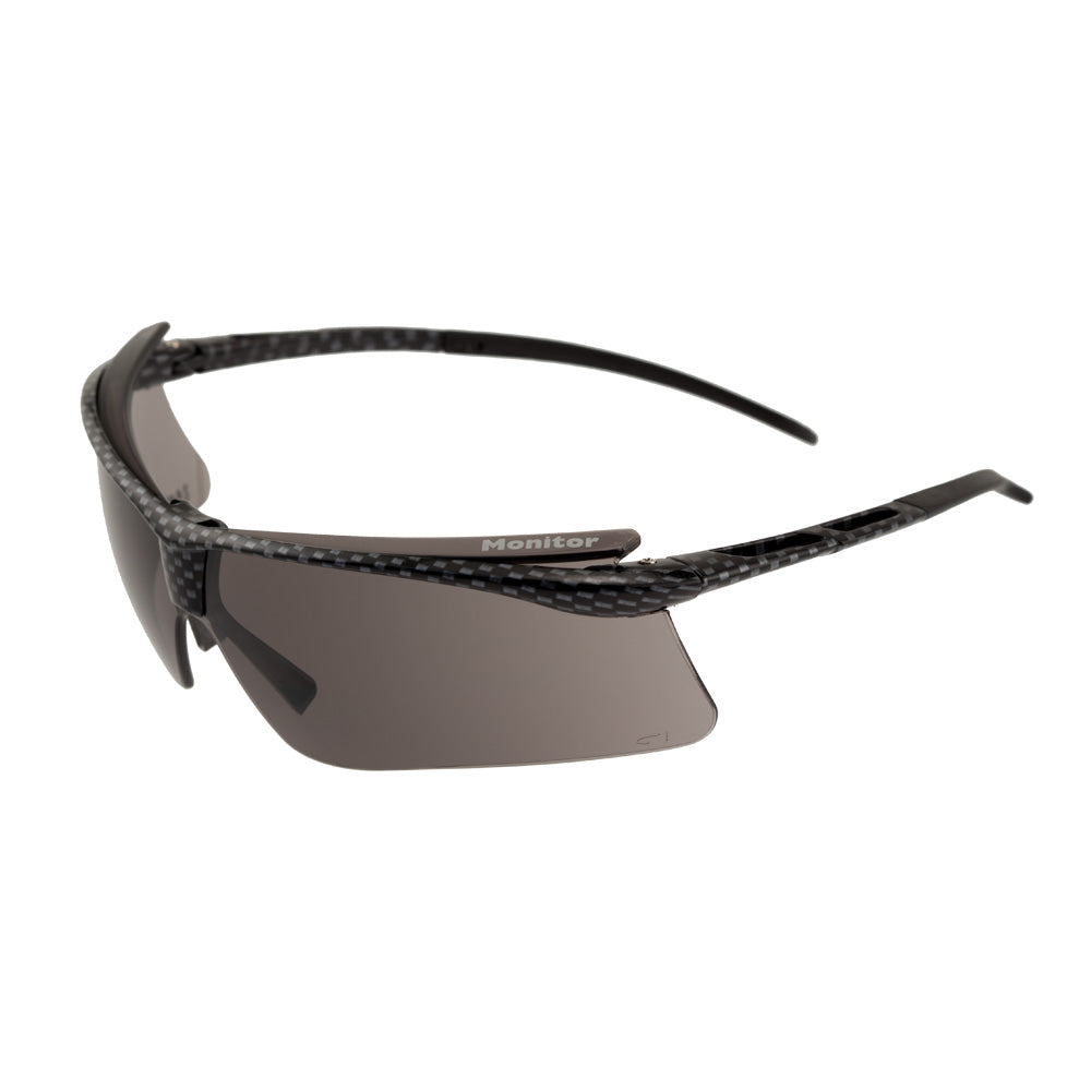 Monitor Checkered Frame Safety Sunglasses | Vision Safe, view 2