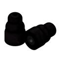 Foam Replacement Ear Plugs - Black | Vision Safe