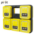 Rechargeable Sequential Flare System - Amber - 10 Pack | Vision Safe