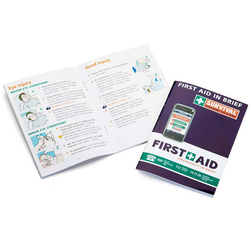 First Aid in Brief Booklet | Emergency Site Support | Survival, view 2