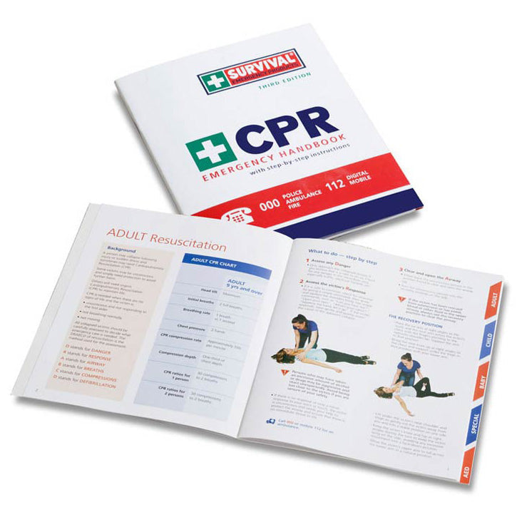 4th Edition CPR Emergency Handbook | First Aid Training | Survival, view 2