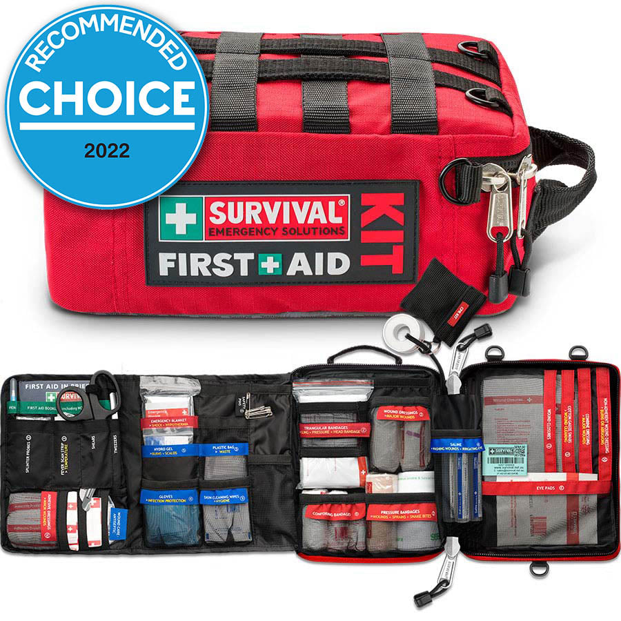 600D Oxford Polyester Family First Aid Kit | Home Use | Survival, view 2