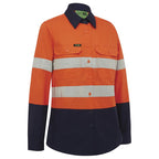 Hi Vis Women's Two Tone Lightweight Taped Shirt - view 2