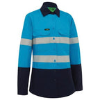 Hi Vis Women's Two Tone Lightweight Taped Shirt - view 3