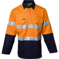Hi Vis Two Tone Dual Weight Taped Shirt - view 1