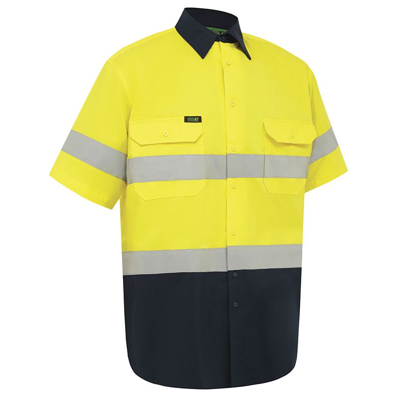 Hi Vis Lightweight Short Sleeve Taped Shirt - view 2