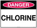 Chlorine Danger Sign | Chemical Storage Areas | Uniform Safety Signs