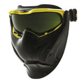 Spartan Black Visor Yellow Frame Safety Goggle