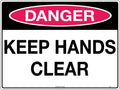 600x400mm Metal Danger Sign | Machinery Guards | Uniform Safety Signs