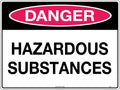 300x225mm Hazardous Substances Sign | Chemical Storage | Uniform Safety Signs
