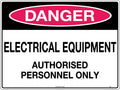 Poly Danger Electrical Sign | Electrical Substations | Uniform Safety Signs