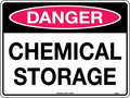 Metal Chemical Storage Sign | Industrial Warehouses | Uniform Safety Signs