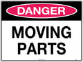 Poly Danger Moving Parts Sign | Industrial Machinery | Uniform Safety Signs