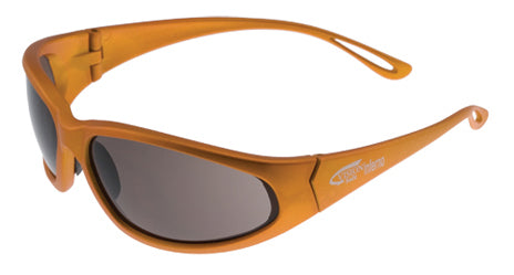 Inferno Metallic Frame Smoke Hard Coat Safety Glasses | Vision Safe, view 2