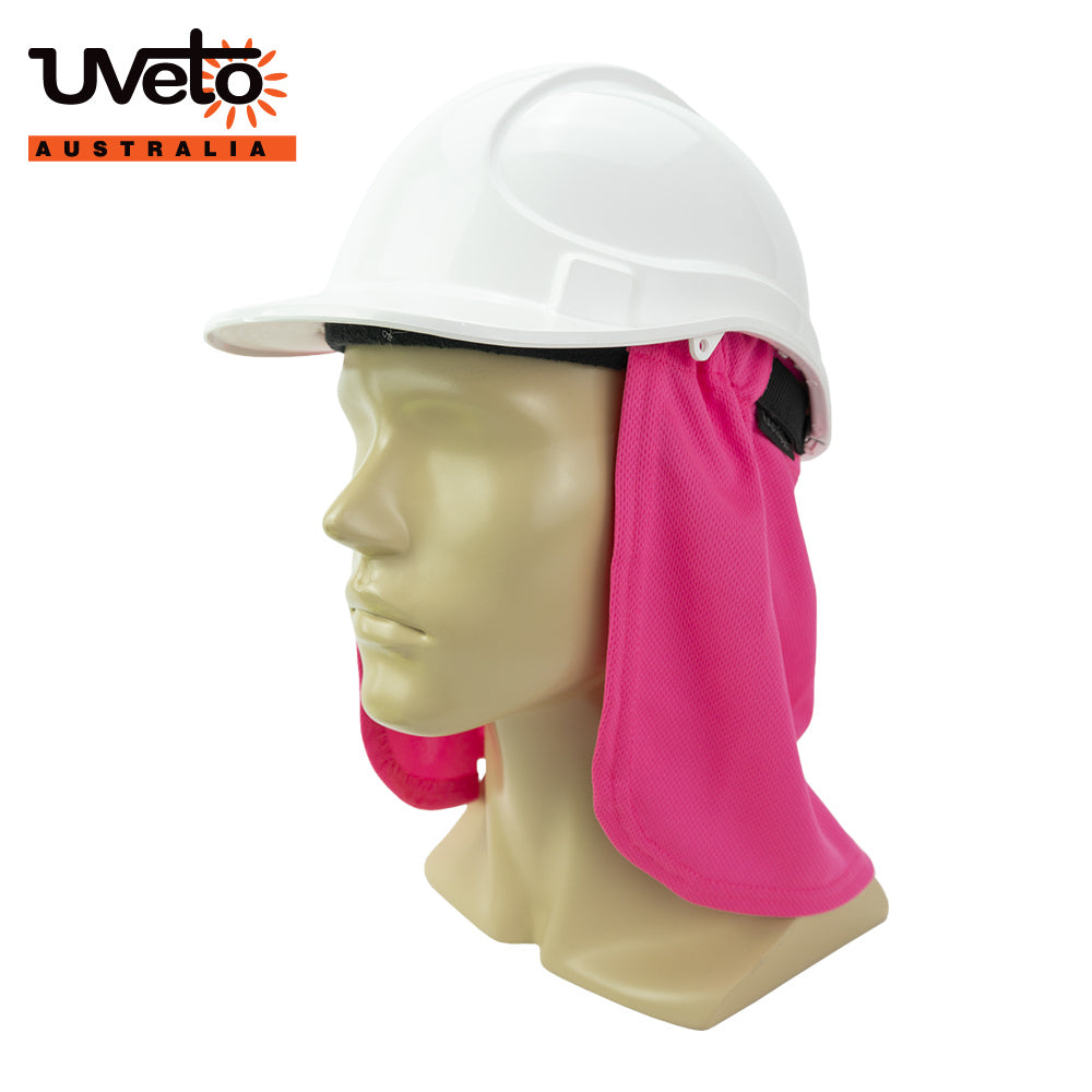 Attach-A-Flap Micro Mesh High-Visibility Pink | Vision Safe, view 2