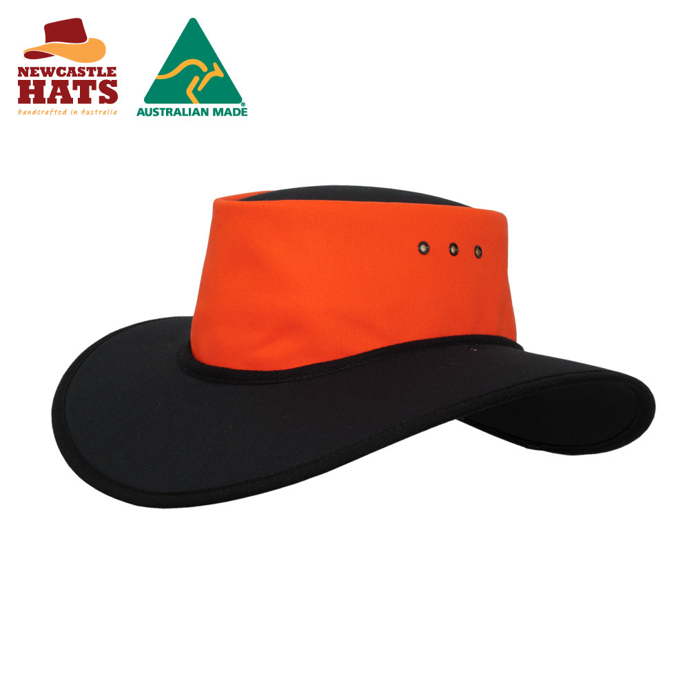 Nullarbor Gusset High-Visibility Sun Hat | Vision Safe