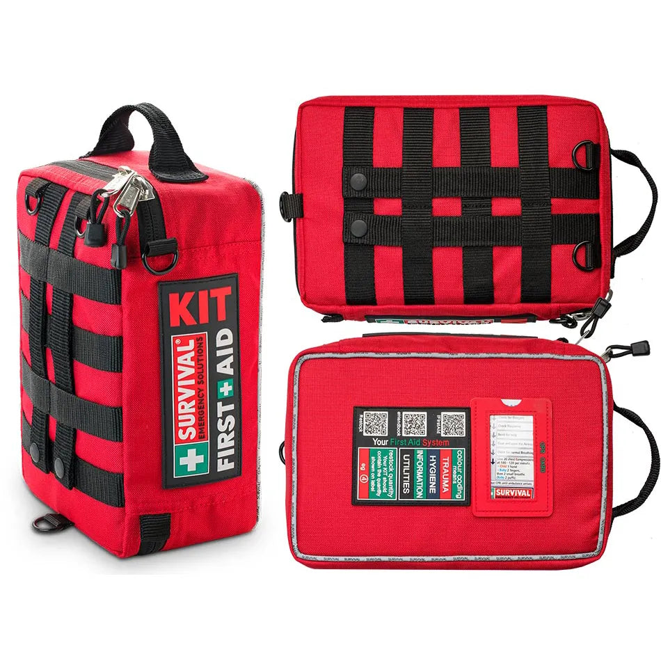 600D Oxford Polyester Family First Aid Kit | Home Use | Survival, view 3