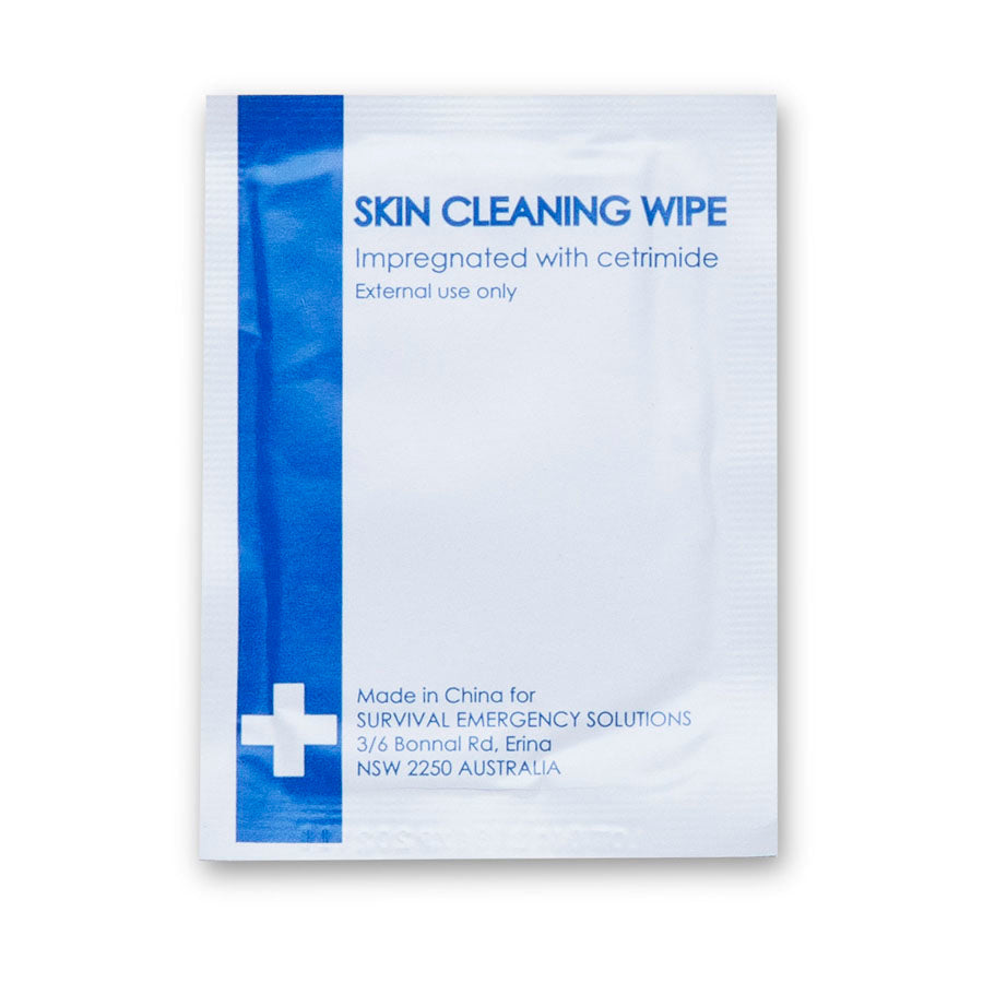 Cetrimide Skin Cleaning Wipes | First Aid Kits | Survival, view 3