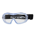 Fusion Ice Blue Frame Clear Lens Safety Goggle