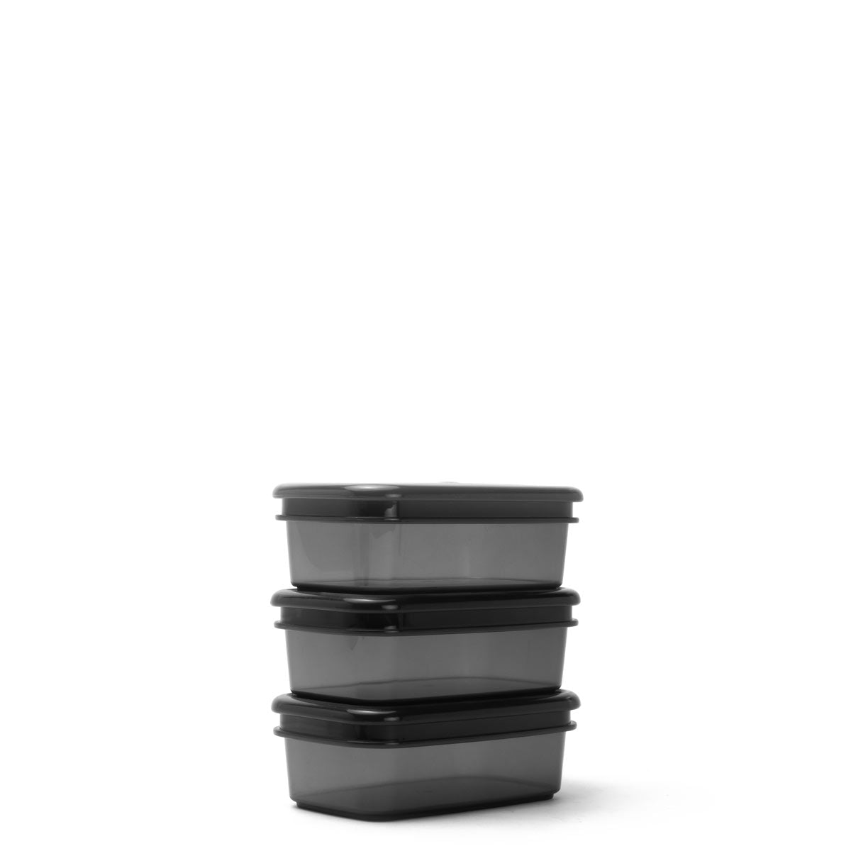 Rugged Xtremes 3 x 350ml REUSABLE CRIB CONTAINER SET BPA Free Vac Seal BLACK