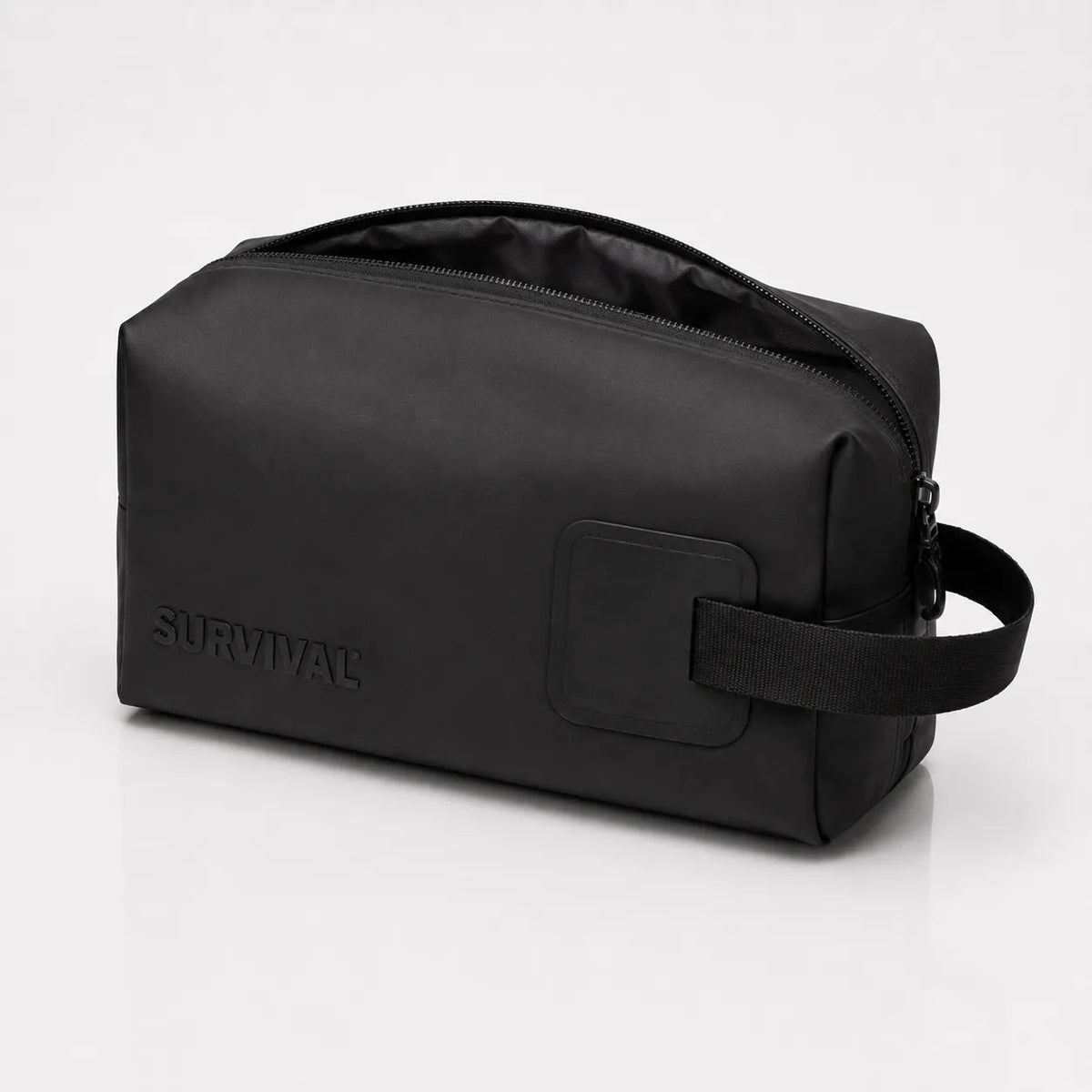 Matte Black Toiletry Bag | Travel and Site Stays | Survival, view 4