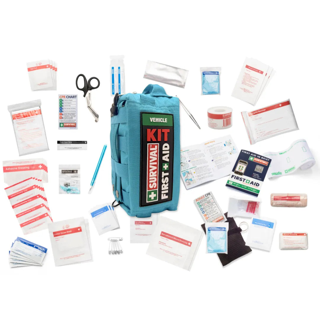 600D Water-Resistant Vehicle First Aid Kit | Roadside Use | Survival, view 4