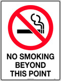 Self Adhesive No Smoking Sign | Industrial Sites | Uniform Safety Signs