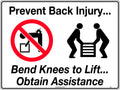 450x300mm Lifting Safety Sign | Warehouse & Logistics | Uniform Safety Signs