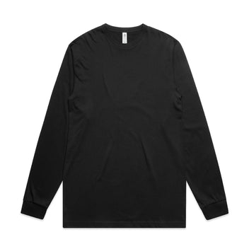 100% Carded Cotton Long Sleeve Tee | General Trade | Ascolour