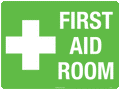 Poly First Aid Room Sign | Medical Facilities | Uniform Safety Signs
