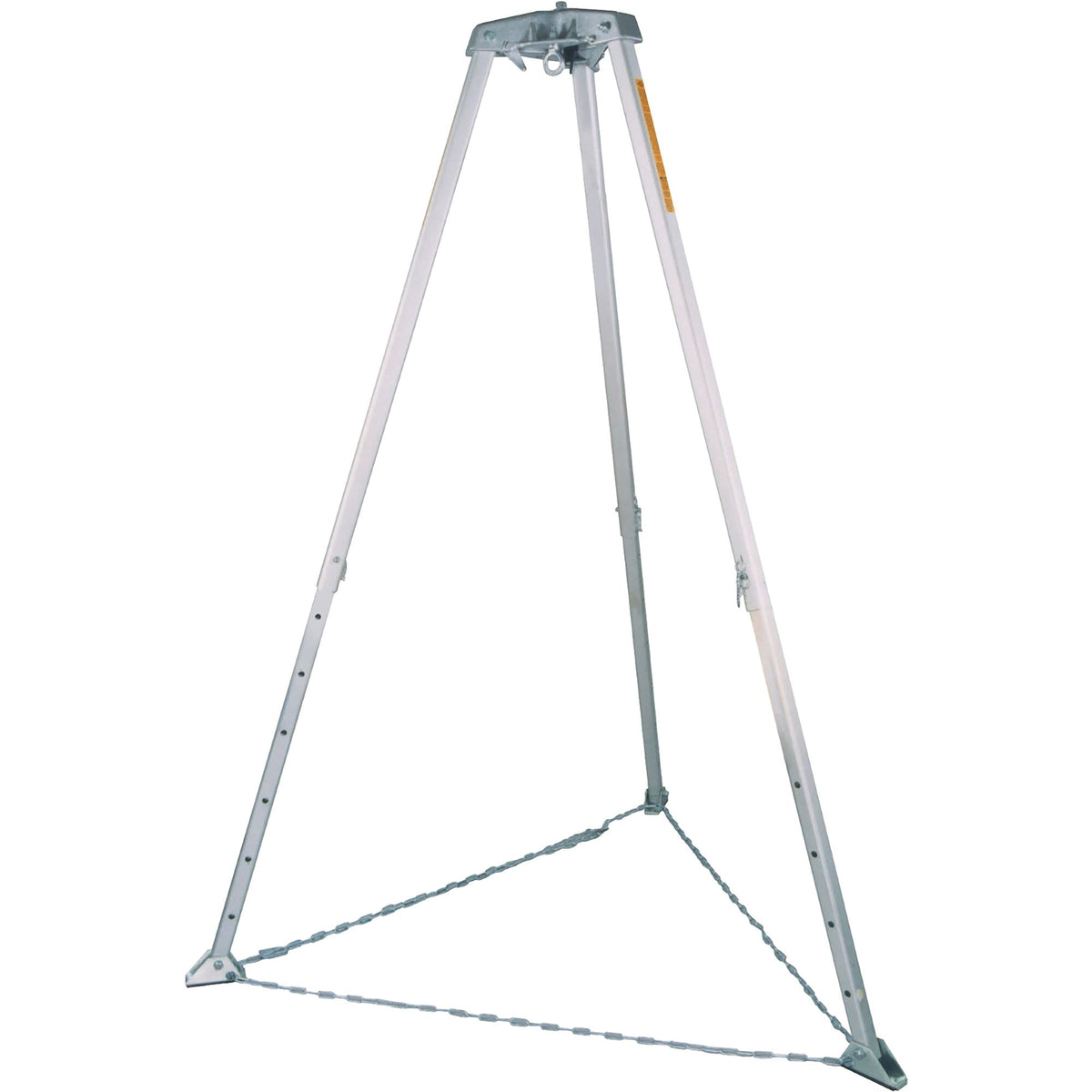 Rescue Tripod with Adjustable Legs and Safety Chain