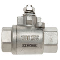 15mm 316 Stainless Steel Ball Valve