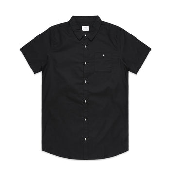 100% Woven Cotton Short Sleeve Shirt | Site Uniforms | Ascolour