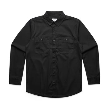 100% Cotton Drill Work Shirt | Industrial Sites | Ascolour