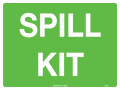 Self Adhesive Spill Kit Sign | Industrial Workspaces | Uniform Safety Signs