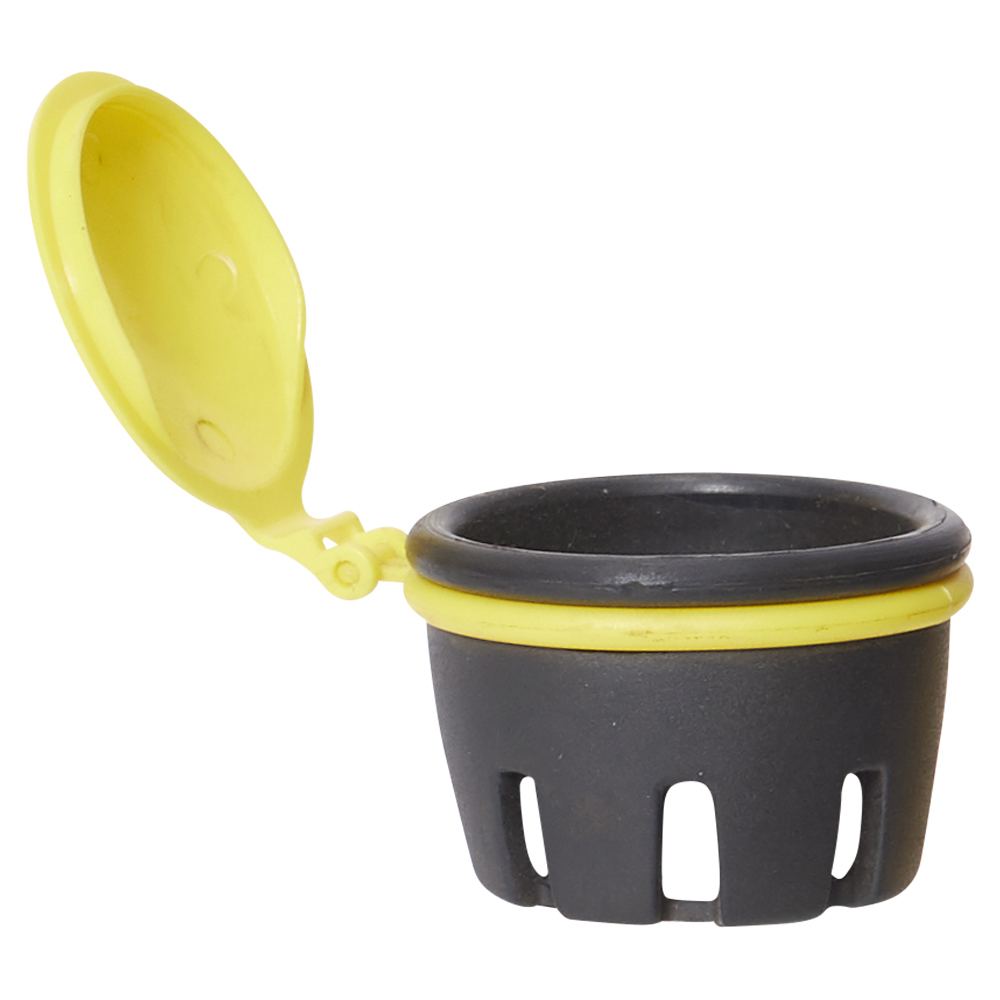 Rubber Eyewash Cup with Yellow Dust Cap