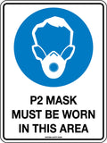 Poly Mask Required Sign | Healthcare and Retail | Uniform Safety Signs