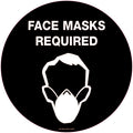 300mm Face Mask Floor Graphic | Retail & Warehousing | Uniform Safety Signs