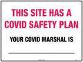 Covid Safety Plan Sign | Site Entry Points | Uniform Safety Signs