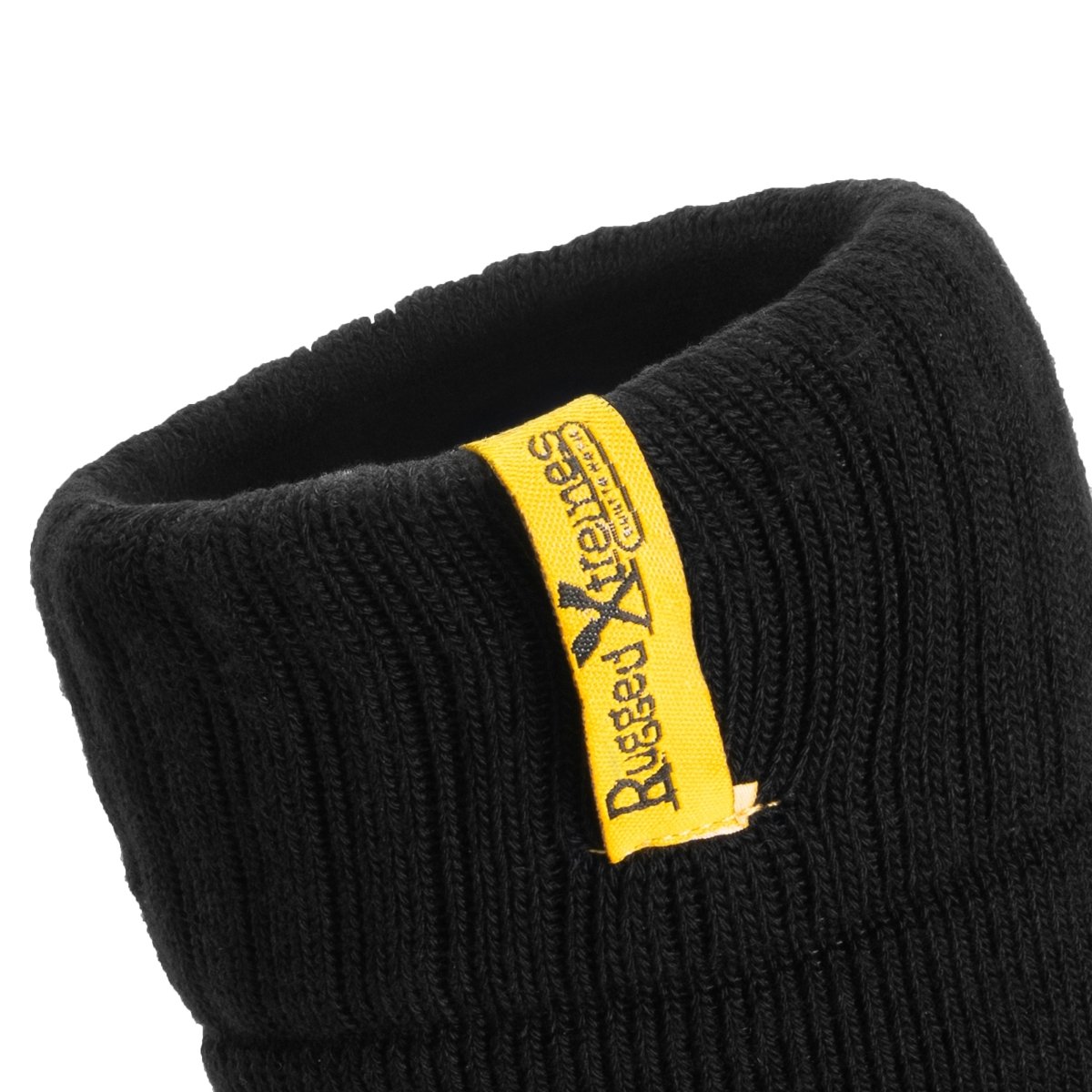 Rugged Xtremes TWIN PACK (2 x Pairs) SOCKS 92% BAMBOO SIZE: 6-10 BLACK