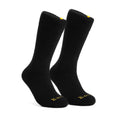 Rugged Xtremes TWIN PACK (2 x Pairs) SOCKS 92% BAMBOO SIZE: 6-10 BLACK