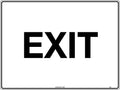 450x200mm Poly Exit Sign | Commercial Buildings | Uniform Safety Signs