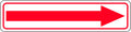 Self Adhesive Arrow Signs | Emergency Wayfinding | Uniform Safety Signs