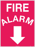 600x400mm Fire Alarm Sign | Fire Equipment Locations | Uniform Safety Signs