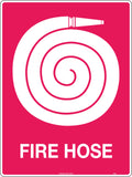 600x400mm Fire Hose Sign | Industrial Facilities | Uniform Safety Signs
