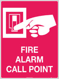 600x400mm Fire Alarm Call Point | Industrial Facilities | Uniform Safety Signs