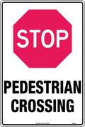 Poly Stop Pedestrian Crossing | Warehouse & Site Access | Uniform Safety Signs