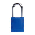 Brady Safety Plus Lockout Padlock - Blue, Keyed Differently